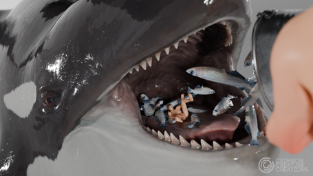 ambiguous_gender duo feeding feral human_prey male micro oral_vore size_difference smaller_human soft_vore vore crimsoncreaturecreations chase_(crimsoncreaturecreations) anchovy aquatic cetacean dolphin fish human mammal oceanic_dolphin orca toothed_whale 16:9 3d_(artwork) 4k absurd_res digital_media_(artwork) hi_res widescreen