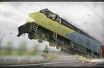 anthro black_hair brown_body flying hair male panicking solo train uncomfortable vehicle sergal_gustaf7 serguz sergal 2020 absurd_res digital_drawing_(artwork) digital_media_(artwork) hi_res meme official_art