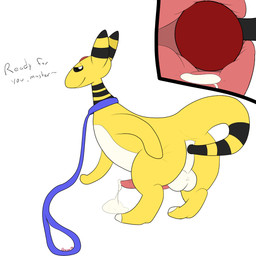 anal anal_penetration anthro anus autopenetration balls bodily_fluids collar erection feral genital_fluids genitals leash male masturbation nude penetration penis prehensile_tail simple_background solo submissive tail tail_fetish tail_in_ass tail_in_own_ass tail_insertion tail_masturbation tail_play yellow_body baron_the_raichu nintendo pokemon ampharos generation_2_pokemon pokemon_(species) 1:1