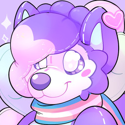 :3 anthro blush blush_stickers fur heart_symbol lgbt_pride male multi_tail multicolored_body multicolored_fur multicolored_neckwear multicolored_scarf neckwear plushie plushie_tag plushification pride_color_neckwear pride_color_scarf pride_colors scarf seam_(sewing) smile solo sparkles sparkling_eyes stitch_(sewing) tail transgender_pride_colors rindeadsong nintendo pokemon willow_(willowpoke) generation_1_pokemon pokemon_(species) vulpix 1:1 bust_portrait icon portrait nonbinary_(lore) trans_(lore)