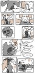 black_penis daddy_kink dirty_talk duo feet fellatio foot_fetish foot_lick foot_play genitals humanoid_feet licking male male/male oral penile penis plantigrade sex tongue zorritogayxd canid canine canis domestic_dog mammal procyonid raccoon comic