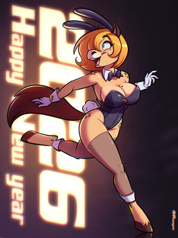 alternate_species anthro big_breasts blonde_hair blue_eyes bow_tie breasts bunny_costume clothing collarbone costume eyebrows eyelashes fake_ears fake_rabbit_ears female freckled_breasts freckles fur gloves hair handwear holidays hooves legwear leotard long_eyelashes markings mole_(marking) mole_on_breast mole_under_eye open_mouth open_smile shirt_collar smile solo spots spotted_hips spotted_shoulders stockings tan_body tan_fur unguligrade psicoyote new_year cassandra_(psicoyote) equid equine horse mammal 2025 hi_res