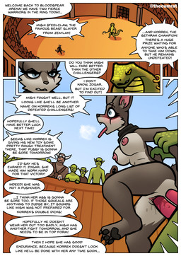 ahegao anal anal_penetration announcer anthro anus arena arms_held audience axe being_watched big_breasts big_dom_small_sub black_clothing black_pawpads blue_eyes blush blush_lines bodily_fluids bottomwear breasts butt carrying_another carrying_partner claws clothed clothing competition crowd curvy_figure defeat defeat_sex defeated dialogue dominant double_penetration dripping duo embarrassed erection exhibitionism fantasy feet female female_penetrated fight fighting_ring fluffy forced forced_anal forced_exposure from_behind_position fur genital_fluids genitals green_body green_scales green_skin grey_body grey_fur group held_up holding_object horn humiliation inner_ear_fluff larger_male lifted lifting loincloth loincloth_only looking_at_another looking_pleasured male male/female male_penetrating male_penetrating_female melee_weapon mostly_nude mostly_nude_anthro mostly_nude_female mostly_nude_male multicolored_body nipples nude nude_anthro nude_female nude_in_front_of_audience nude_male open_mouth orgasm orgasm_face pawpads paws penetration penile penile_penetration penis penis_in_ass piercing pink_nipples pink_penis public public_exposure public_humiliation public_nudity public_sex rape restrained restrained_arms sand scales scar scarf scarf_only sex sexual_competition sexual_fight side_view size_difference smaller_female smaller_penetrated smile soles speech_bubble spread_legs spreading standing standing_sex struggling surprised tail teeth text thick_thighs toe_claws toes tongue tongue_out topless topless_anthro topless_male tuft two_tone_body vaginal vaginal_fluid_drip vaginal_fluids vaginal_fluids_on_leg vaginal_fluids_on_penis vaginal_penetration voluptuous voluptuous_anthro voluptuous_female vulva weapon wide_hips yellow_eyes thecumrat blizzard_entertainment instant_loss_2koma warcraft bovid bovine canid canine cattle fox gnome gnome_(warcraft) goblin humanoid mammal orc reptile scalie sethrak snake tauren true_fox vulpera absurd_res comic english_text hi_res story