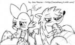 anthro balls black_and_white blush claws dragon drooling duo fangs fellatio friendship_is_magic fur gay half-closed_eyes hands jcoshooves lips male mammal monochrome my_little_pony oral oral_sex paws penis plain_background raccoon regular_show rigby saliva scales sex spike_(mlp) white_background young
Rating: Explicit
Score: 9
User: king-kaze
Date: March 18, 2014