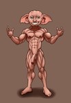 abs balls flaccid genitals male muscular nipples penis solo smudge_proof harry_potter_(series) dobby_(harry_potter) house_elf humanoid absurd_res digital_drawing_(artwork) digital_media_(artwork) hi_res