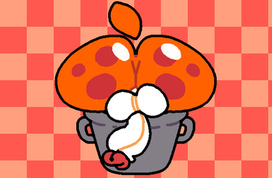 anthro balls big_butt big_penis butt checkered checkered_background floating_limbs fur genitals male metal orange_body orange_fur orange_tail pattern_background penis penis_backwards simple_background solo spots spotted_butt tail thick_thighs superiorfox soups_(superiorfox) canid canine fox mammal 2023 digital_media_(artwork)