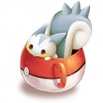 ambiguous_gender container cup daww in_container in_cup micro nom pokeball pokemug simple_background solo standard_pokeball tail white_background super15rrr if_it_fits_i_sits_(meme) nintendo pokemon generation_4_pokemon mammal pachirisu pokemon_(species) rodent sciurid 1:1 digital_media_(artwork) digital_painting_(artwork) meme shaded