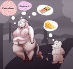 accessory angry anthro bdsm bell_bow bell_on_tail belly bow_ribbon claws clothing collar cross-popping_vein dominant dominant_male duo female finger_claws footwear furgonomics genitals high_heels humiliation male male/female mostly_nude obese obese_female overweight overweight_female petplay pussy red_clothing red_footwear red_high_heels ribbons roleplay shoes size_difference small_dom_big_sub submissive submissive_female tail tail_accessory tail_bow tail_ribbon text thick_thighs thought_bubble thoughts walk_of_shame walking oxkingky cat_diana_(oxkingky) domestic_cat felid feline felis mammal murid murine rat rodent 2025 english_text hi_res