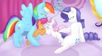 2014 abdominal_bulge age_difference ahegao all_fours animal_genitalia balls blue_eyes blue_fur cub cutie_mark dialog dickgirl dickgirl_on_female doggystyle drooling english_text equine female feral foursome friendship_is_magic from_behind fur green_eyes group group_sex hair horn horse horsecock incest intersex lamiaaaa mammal multi-colored_hair my_little_pony open_mouth orange_fur pegasus penis pink_eyes pink_hair pony purple_eyes purple_hair rainbow_dash_(mlp) rarity_(mlp) saliva scootaloo_(mlp) sex size_difference sweetie_belle_(mlp) text tongue tongue_out two_tone_hair unicorn white_fur wings young
Rating: Explicit
Score: 9
User: ultragamer89
Date: April 19, 2014