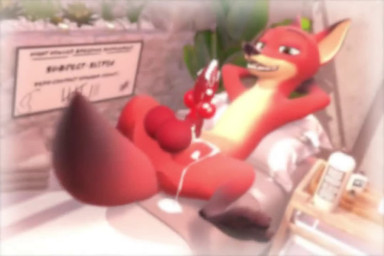 animal_genitalia animal_penis anthro balls big_balls big_penis bodily_fluids canine_genitalia canine_penis cum cum_on_balls cum_on_penis cum_on_self cumshot ejaculation erection fur genital_fluids genitals hands-free infinite_cum infinite_genital_fluids knot knotted_penis lying male moan nude on_back orange_body orgasm penile penis solo tail thrusting sidekick rasterraccoon_(modeler) spicygaydog_(va) disney zootopia nick_wilde canid canine fox mammal red_fox true_fox 3:2 3d_(artwork) 3d_animation animated digital_media_(artwork) long_playtime sound voice_acted webm
