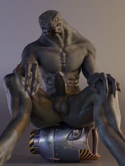 anthro anus balls butt butt_from_the_front cannon erection featureless_chest genitals humanoid_genitalia humanoid_penis looking_at_viewer male mandibles nude penis ranged_weapon sitting_on_cannon sitting_on_weapon solo weapon yellow_eyes no-name-no-problem halo_(series) microsoft ratchet_and_clank sony_corporation sony_interactive_entertainment xbox_game_studios alien sangheili 3:4 3d_(artwork) blender_(artwork) digital_media_(artwork) hi_res