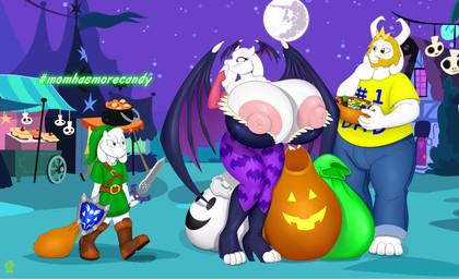 anthro areola beard big_breasts blonde_hair breasts clothing erect_nipples facial_hair family female full_moon group hair holidays horn huge_breasts hyper hyper_breasts long_ears male master_sword mature_anthro mature_female melee_weapon moon night nipple_slip nipples ponyville public shield sword weapon anjuneko badgerben capcom darkstalkers halloween hasbro my_little_pony nintendo the_legend_of_zelda undertale undertale_(series) asgore_dreemurr asriel_dreemurr link morrigan_aensland toriel boss_monster_(undertale) bovid caprine goat mammal 2016 absurd_res hi_res father_(lore) father_and_child_(lore) father_and_son_(lore) mother_(lore) mother_and_child_(lore) mother_and_son_(lore) parent_(lore) parent_and_child_(lore) parent_and_son_(lore) son_(lore)