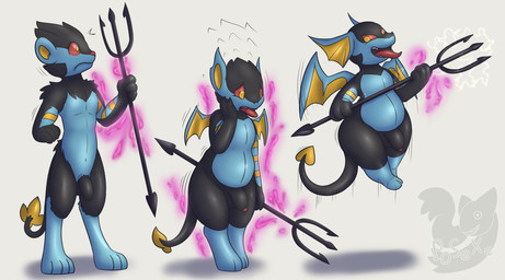3_toes 4_fingers anthro anthrofied balls base_one_layout basic_sequence bat_wings biped black_body black_fur blue_body blue_fur blue_skin cute_fangs fangs feet fingers flaccid flying foreskin front_view fur genitals hooves humanoid_genitalia humanoid_penis linear_sequence looking_at_viewer magic male membrane_(anatomy) membranous_wings nude one_row_layout open_mouth partially_retracted_foreskin paws penis pitchfork pokemorph red_sclera short_stackification shortstack shortstack_male shrinking simple_background size_transformation slightly_chubby smile solo standing teeth thick_thighs three_frame_image three_frame_sequence toes tongue tongue_out tools transformation transformation_sequence wings yellow_eyes posexe fakemon nintendo pokemon demon felid generation_4_pokemon hybrid imp luxray mammal pokemon_(species) absurd_res digital_media_(artwork) hi_res sequence unavailable_at_source watermark