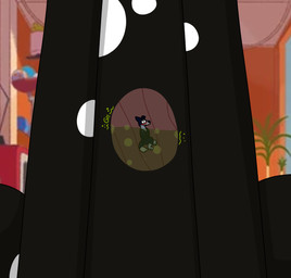 aged_up anthro anthro_prey arms_down bent_legs black_body black_fur blush bodily_fluids bubble bubbling_acid close-up covering covering_crotch digestion dissolved_clothing duo emanata extreme_size_difference feral feral_pred floating flustered front_view fully_inside fur green_liquid imminent_digestion inside inside_stomach internal larger_feral larger_male larger_pred looking_at_self looking_down low_res_background male male/male male_anthro male_feral markings micro_male multicolored_body nervous onomatopoeia oral_vore partially_submerged possessive roomy rumbling_stomach screencap screencap_background sitting size_difference smaller_anthro soft_vore sound_effects spots spotted_body stomach_acid tail text toony two_tone_body vore wavy_mouth white_spots wide_eyed willing_pred x-ray_view xyliminal 101_dalmatian_street 101_dalmatians disney dante_(101_dalmatians) darren_(xyliminal) canid canine canis dalmatian domestic_dog mammal 2025 digital_drawing_(artwork) digital_media_(artwork)