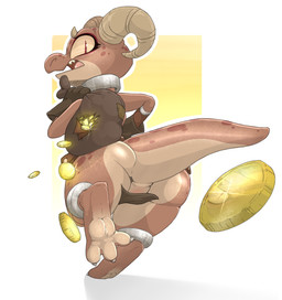 3_toes anthro bottomwear butt claws clothing collar countershade_feet countershading feet female horn loincloth looking_back money mostly_nude open_mouth red_eyes running shortstack shortstack_female simple_background soles solo spread_toes stealing tail teeth thick_thighs toe_claws toes tongue backsash piko_(simplifypm) kobold reptile scalie 2018 absurd_res digital_drawing_(artwork) digital_media_(artwork) hi_res