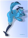 anthro anthrofied avian_feet beak big_breasts big_butt bird_legs blue_body blue_eyes blue_feathers blue_hair blush border breast_squish breasts butt butt_pose claws eyebrows eyelashes feather_hair feather_tuft feathered_wings feathers feet female freckles hair long_tail looking_at_viewer looking_up lying markings multicolored_body multicolored_feathers non-mammal_breasts nude on_front open_beak open_mouth open_smile pose presenting presenting_hindquarters pseudo_hair purple_background purple_beak raised_tail seductive short_hair simple_background smile smirk solo spread_legs spreading squish tail tail_feathers talons tattoo thick_thighs toe_claws toes tongue tramp_stamp tuft two_tone_body two_tone_feathers white_border wide_hips wings crunchyspoon twitter tweetfur avian bird 2020 absurd_res digital_media_(artwork) hi_res meme signature