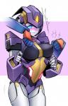 big_breasts blue_eyes blush breasts disembodied_hand duo female frown heart_eyes heart_symbol machine not_furry pinch simple_background solo_focus standing burrserk hasbro takara_tomy transformers nautica cybertronian humanoid robot digital_media_(artwork) portrait three-quarter_portrait