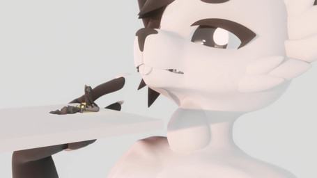 anthro asphyxiation choking duo extreme_size_difference fur internal male male/male mouth_shot multicolored_body multicolored_fur neck_bulge object_vore open_mouth oral_vore size_difference stuck_in_throat swallowing uvula vore kris-kawaii x_(kris-kawaii) lagomorph leporid mammal rabbit 16:9 3d_(artwork) 3d_animation animated digital_media_(artwork) hi_res long_playtime no_sound widescreen