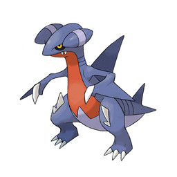 ambiguous_gender anthro arm_fin belly biped black_sclera blue_body claws dorsal_fin fin front_view red_belly simple_background solo tail tail_fin three-quarter_view toe_claws white_background white_claws ken_sugimori nintendo pokemon gabite generation_4_pokemon pokemon_(species) 1:1 official_art