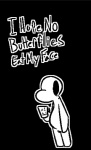 beverage coffee food male not_furry solo text unknown_artist undertale undertale_(series) everyman humanoid english_text monochrome