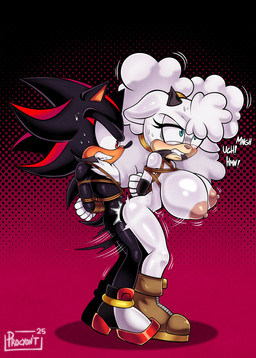 anthro anthro_on_anthro anthro_penetrating bdsm big_breasts black_body blue_eyes bodily_fluids bondage bouncing_breasts bound bound_together breasts clothing duo female footwear forced forced_partners fur horn huge_breasts male male/female nipples penetration procyon't red_eyes sex shoes submissive submissive_anthro submissive_female submissive_male sweat white_body white_fur procyon_star idw_publishing sega sonic_the_hedgehog_(comics) sonic_the_hedgehog_(idw) sonic_the_hedgehog_(series) lanolin_the_sheep_(sonic) shadow_the_hedgehog bovid caprine eulipotyphlan hedgehog mammal sheep 2025 absurd_res hi_res