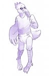 anthro blush clean_diaper clothed clothing dessert diaper eating eyewear food happy ice_cream male popsicle popsicle_melting solo sunglasses wearing_diaper slusheep gambit_(the_corvid) avian bird corvid oscine passerine hi_res