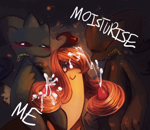 ambiguous_gender banette blush cum double_handjob english_text erection eyes_closed ghost gourgeist group group_sex hair handjob humanoid long_hair male messy nintendo nude penis pokémon sex smile spirit text threesome tingtongten video_games zipper

Rating: Explicit
Score: 4
User: Something_gnihtemoS
Date: August 25, 2014