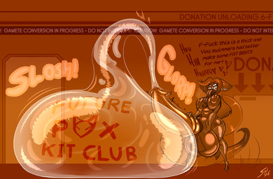 after_vore balls big_balls big_breasts big_penis bodily_fluids bodysuit breasts clothing cock_vore condom condom_disposal cum cum_transformation dialogue ejaculation eyewear filled_condom genital_fluids genitals glasses greater_pox gynomorph gynomorph_pred hair huge_balls hyperlite identity_death implied_fatal intersex intersex_pred long_hair long_tail onomatopoeia parafemale penile penis permanent_transformation sexual_barrier_device sharp_teeth skinsuit solo sound_effects sperm_donation swollen_balls tail teeth text the_conception_foundation tight_clothing transformation vore writing_on_bodysuit writing_on_condom grayscalerain saliant saliant_(character) animal_humanoid humanoid hybrid 2026 english_text hi_res monochrome trans_(lore) trans_woman_(lore)