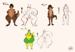 aiyan anthro anus areola backsack balls belly big_areola big_belly big_breasts biped breasts brown_body brown_hair butt character_name female flaccid genitals green_body green_eyes green_hair hair hi_res inverted_nipples kinkopia kora_(disambiguation) lizard looking_at_viewer male model_sheet multicolored_body navel nipples non-mammal_breasts nude orange_eyes orange_pupils overweight overweight_female penis plantigrade presenting presenting_hindquarters puffy_anus pupils pussy raised_tail rear_view red_eyes reptile rosetta scalie simple_background sketch slim smile solo standing tail tan_body text thick_thighs two_tone_body unknown_species white_background wide_hips yellow_body
