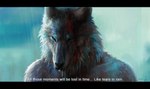 anthro black_nose blood blue_body blue_fur bodily_fluids cyberpunk dialogue dripping dripping_wet fur future looking_down male movie_reference narrowed_eyes parody raining solo tears text wet wet_body wet_fur white_body white_fur wolnir blade_runner roy_batty the_ardwolf canid canine canis mammal wolf 2020 english_text letterbox