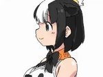 animal_print black_eyes black_hair breasts clothing cow_print female gloves hair handwear heart_symbol looking_at_viewer multicolored_hair open_mouth ribbons short_hair simple_background smile solo two_tone_hair hknk50839100 kemono_friends friesian_(kemono_friends) animal_humanoid bovid bovid_humanoid bovine bovine_humanoid cattle_humanoid humanoid mammal mammal_humanoid 4:3 animated low_res short_playtime