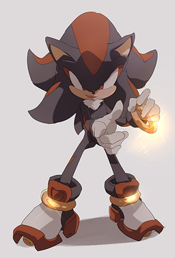 anthro clothing footwear gloves handwear male open_mouth simple_background solo aoki6311 sega sonic_the_hedgehog_(series) shadow_the_hedgehog eulipotyphlan hedgehog mammal 2015