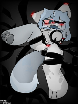 anthro big_breasts big_feet blue_hair blush bodily_fluids body_blush breast_squeeze breasts chest_tuft chibi clothed clothing ear_blush featureless_breasts feet female female_raped forced fur genital_fluids genitals grey_body grey_fur hair huge_breasts nazi pawpads paws rape restrained restrained_by_tentacles sex squeezing swastika tentacle_around_breast tentacle_rape tentacle_sex tentacles thong thong_only through_clothing topless tuft underwear underwear_only vaginal_fluids vaginal_prodding vulva vulva_blush kekmave nenasi animal_humanoid cat_humanoid felid felid_humanoid feline feline_humanoid humanoid mammal mammal_humanoid hi_res