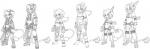 anthro clothed clothing duo male kemorate felid lion mammal pantherine hi_res monochrome