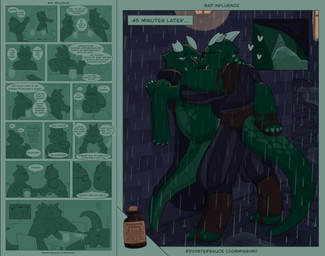 against_surface against_wall alley anthro aphrodisiac aphrodisiac_pill bar close-up clothed clothing dialogue dress drugged drugged_sex drugging drugs duo fantasy female footwear french_kissing kissing knot licking_tongue male male/female outside partially_clothed penetration penile penile_penetration penis_in_vagina pills questionable_consent raining restaurant sandals shoes substance_intoxication text tongue vaginal vaginal_penetration rroostersauce kobold scalie absurd_res comic english_text hi_res monochrome brother_(lore) brother_and_sister_(lore) incest_(lore) sibling_(lore) sister_(lore)