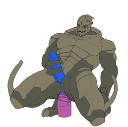 anal anal_masturbation anal_penetration animal_genitalia anus barazoku blue_anus blue_penis blush bodypaint brown_body claws detailed_penis dildo dildo_in_ass dildo_insertion dildo_sitting erection face_paint finger_claws genital_slit genitals green_sclera kneeling kneeling_on_ground leaning leaning_backward lube lube_on_butt lube_on_dildo male masturbation muscular muscular_arms muscular_male muscular_thighs not_furry object_in_ass on_one_knee open_mouth penetration penile penile_masturbation penis pink_dildo pupils ridged_penis sex_toy sex_toy_in_ass sex_toy_insertion simple_background solo tan_body tan_claws thick_thighs three-quarter_view toe_claws white_background white_pupils islate bioware electronic_arts mass_effect varakus_molanin alien humanoid turian 2026 full-length_portrait hi_res portrait nonbinary_(lore)
