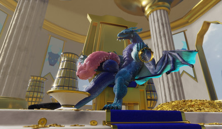 anthro big_penis black_claws blue_body blue_scales blue_wings bodily_fluids chair claws coin crown furniture genital_fluids genitals gold_(metal) gold_coin headgear huge_penis hyper hyper_genitalia hyper_penis knot male membrane_(anatomy) membranous_wings penis pink_penis precum precum_string ridged_knotted_penis ridged_penis scales sitting solo tail throne throne_room wings aquafreeze european_mythology mythology shard_(aquafreeze) dragon mythological_creature mythological_scalie scalie western_dragon 2020 3d_(artwork) absurd_res digital_media_(artwork) hi_res
