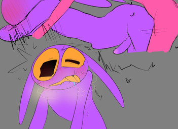 abdominal_bulge anal anal_penetration anthro big_penis bite biting_lip biting_own_lip blush bodily_fluids breath drooling duo genitals huge_penis male male/male male_penetrated moan motion_lines penetration penis penis_size_difference saliva self_bite selfcest small_penis square_crossover sweat sweatdrop karnthud glitch_productions the_amazing_digital_circus evil_jax_(tadc) jax_(tadc) lagomorph leporid mammal rabbit hi_res