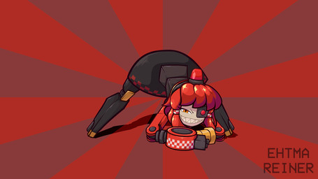 ass_up bent_over black_body blinking_light bottomwear butt clothing female grey_body gun_arm hair high_heeled_feet jack-o'_pose machine not_furry orange_eyes pose red_background red_body red_hair robot_eyes shaking_butt sharp_teeth simple_background skirt smug_face solo teeth yellow_body ehtmareiner team_fortress_2 valve mimi_sentry sentry_gun_(team_fortress_2) humanoid robot robot_humanoid 16:9 2023 2d_animation animated digital_media_(artwork) hi_res loop widescreen