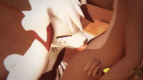 animal_genitalia animal_penis anthro anthro_on_anthro anthro_penetrated anthro_penetrating anthro_penetrating_anthro canine_genitalia canine_penis duo erection fellatio fur genital_slit genitals grey_body grey_fur hand_on_head hand_on_hip hazard_symbol irrumatio kneeling knot male male/male male_penetrated male_penetrating male_penetrating_male multiple_angles nude open_mouth oral oral_only oral_penetration penetration penile penile_penetration penis penis_in_mouth radiation_symbol sex standing symbol white_body white_fur nuclear54 sound_warning goob_(nuclear54) mammal regulus_(species) 16:9 3d_(artwork) 3d_animation animated blender_(artwork) digital_media_(artwork) hi_res high_framerate short_playtime sound video widescreen