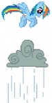 alpha_channel animated blue_fur cloud desktop_ponies equine female feral friendship_is_magic fur jumping mammal my_little_pony pegasus plain_background rain rainbow_dash_(mlp) solo sprite transparent_background unknown_artist wings
Rating: Safe
Score: 5
User: Ohnine
Date: July 12, 2011