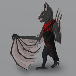 anthro male solo wings disney zootopia fan_character bat leaf-nosed_bat mammal microbat vampire_bat yangochiropteran 1:1