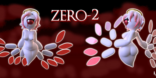 anthro breasts butt female halo red_background red_eyes simple_background solo white_body anthonyblender kirby_(series) nintendo 02_(kirby) cyclops humanoid 2019 3d_(artwork) blender_(artwork) digital_media_(artwork) hi_res widescreen