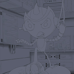 anthro bodily_fluids cum cybernetics erection feet genital_fluids genitals laboratory machine male penetration penis solo text toes submarinejesus super_robot_monkey_team_hyperforce_go gibson_(srmthfg) cyborg haplorhine mammal monkey primate robot 1:1 2018 digital_media_(artwork) english_text