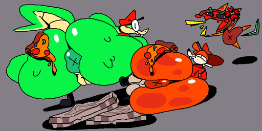 angry anthro anus armless balls bedroom_eyes big_anus big_butt black_clothing black_eyes black_footwear black_hat black_headwear black_shoes bottomless box brown_body brown_ears butt clothed clothing container cross-popping_vein crouching fangs female food food_on_butt footwear fur genitals green_body green_eyes green_scales green_tail group hair half-closed_eyes hat headgear headwear huge_anus huge_butt hyper hyper_anus long_neck looking_at_another looking_at_viewer lying male multicolored_body multicolored_ears multicolored_fur multicolored_scales narrowed_eyes navel on_side orange_body orange_ears orange_fur orange_hair overweight partially_clothed pizza pizza_box pizza_on_butt pizza_slice presenting presenting_anus presenting_hindquarters puffy_anus rear_view red_body red_clothing red_ears red_hat red_headwear red_shirt red_topwear scales seductive sharp_teeth shirt shoes smile smug tail tan_body tan_fur teeth thick_thighs three-quarter_view topwear trio two_tone_body two_tone_ears two_tone_fur two_tone_hat two_tone_scales two_tone_tail uniform vulva x_anus x_navel yellow_body yellow_nose yellow_scales yellow_tail superiorfox lucy_swallows peeny_(superiorfox) soups_(superiorfox) animate_inanimate canid canine canis cheetah felid feline food_creature fox mammal red_fox reptile scalie snake true_fox 2026 digital_media_(artwork)