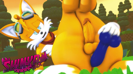 anal anal_masturbation anal_penetration anthro ass_up balls big_butt blue_eyes butt dildo dildo_in_ass dildo_insertion erection genitals glans male male/male masturbation moan object_in_ass outside penetration penis sex_toy sex_toy_in_ass sex_toy_insertion solo thick_thighs yellow_body shinyagaia sound_warning light_mobius sega sonic_the_hedgehog_(series) miles_prower canid canine fox mammal 16:9 3d_(artwork) 3d_animation animated digital_media_(artwork) high_framerate short_playtime sound source_filmmaker_(artwork) webm widescreen