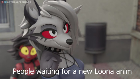 angry anthro big_breasts black_sclera blue_eyes bouncing_breasts breasts clothed clothing duo ear_piercing ear_ring female fur group humor looking_at_viewer piercing red_sclera revamped_anthros ring_piercing trio white_body white_fur yellow_body yellow_fur oatmealpecheneg sound_warning aeridiccore_(modeler) warfaremachine_(modeler) bandai_namco digimon hellaverse helluva_boss zoolander loona_(helluva_boss) millie_(helluva_boss) warfare_renamon canid canid_demon canine demon digimon_(species) mammal renamon 16:9 3d_(artwork) 3d_animation animated digital_media_(artwork) hi_res meme short_playtime sound webm widescreen