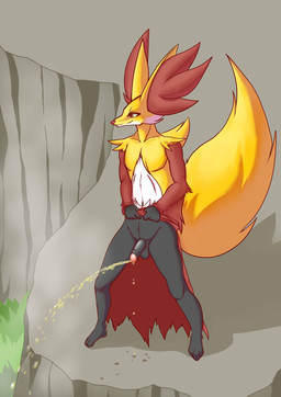 2014 anthro balls barefoot big_ears camiod canine delphox eyelashes fox fur half-closed_eyes happy hi_res inner_ear_fluff long_ears looking_away male mammal muscles navel nintendo nude outside pecs peeing penis pokémon smile solo standing uncut urine video_games
Rating: Explicit
Score: 5
User: WiiFitTrainer
Date: June 23, 2014 2014 anthro balls barefoot big_ears camiod canine delphox eyelashes fox fur half-closed_eyes happy hi_res inner_ear_fluff long_ears looking_away male mammal muscles navel nintendo nude outside pecs peeing penis pokémon smile solo standing uncut urine video_games
Rating: Explicit
Score: 5
User: WiiFitTrainer
Date: June 23, 2014