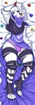 0r0ch1 1:3 4_toes anthro asriel_dreemurr_(god_form) bedding bedding_background black_clothing black_footwear black_high_heels boots boss_monster_(undertale) bovid bulge caprine clothed clothing dakimakura dakimakura_design digit_ring feet femboy footwear gem glistening hand_over_head high-angle_view high_heeled_boots high_heels jewelry looking_at_viewer lying male mammal on_back panties panties_bulge paws penis_in_panties ring seductive signature solo thick_thighs toe_ring toes undertale undertale_(series) underwear white_body wide_hips