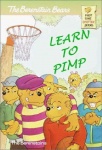 accessory anthro ball baseball_cap basketball basketball_(ball) basketball_hoop beanie bear berenstain_bears book bow_(feature) bow_accessory bow_ribbon brother_bear_(character) bully clothing english_text female first_time_books group hair_accessory hair_bow hair_ribbon hat headgear headwear holding_ball holding_object humor low_res male mammal pimp plant ribbons sister_bear text title tree unknown_artist wood